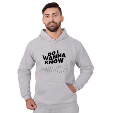 Imagem de Blusa Moletom Banda Masculina Rock Com Bolso e Capuz Cinza - Methodic,