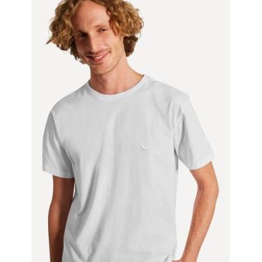 Imagem de Camiseta Reserva Masculina Super Slim C-Neck Branca, XL/GG
