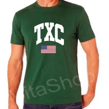 Imagem de Camiseta Texas Country Camisa unissex, Verde, M