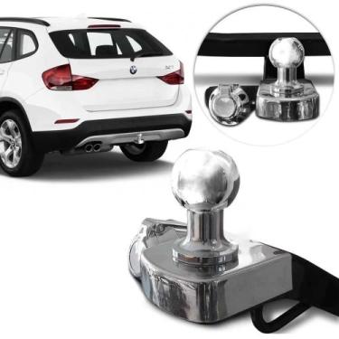 Imagem de Engate de Reboque BMW X1 2015 Rabicho Fixo em Aço Carbono 700Kg - Bruc