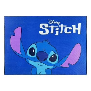 Imagem de Tapete Infantil Jolitex Personagens Menino Menina Oficial, Stitch