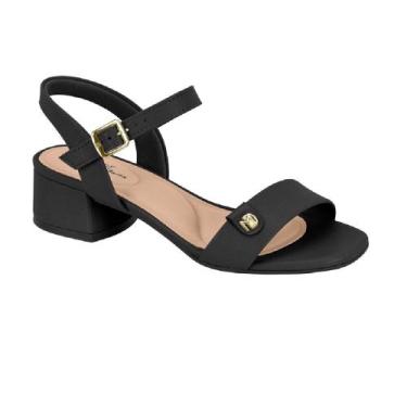 Imagem de Sandalia modare ultraconforto salto baixo ref 7211.101.23649, 38, Pret