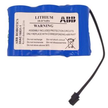 Imagem de Bateria DCYNXC 3HAC16831-1 10,8V 17Ah de lítio 10x3x6cm