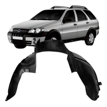 Imagem de Para-Lama Automotivo Compatível Com Palio 2004 2011 Week Work Adv Lado Direito Substituição Instalação Fácil Encaixe Preciso