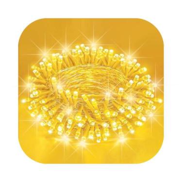 Imagem de Cordão 300 Leds Com Strobo 30 Metros Prova D'água Fio Multicolor Natal