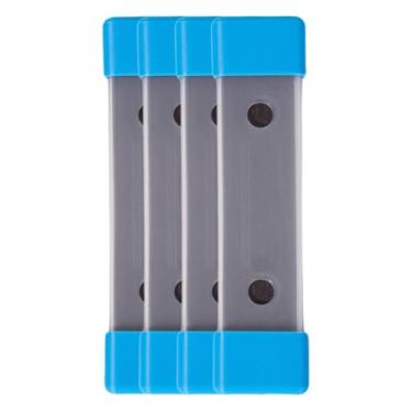 Imagem de Baoblaze 4 peças limpador de tanque de longa duração 10,4 cm x 2,6 cm suprimentos domésticos ímãs de limpeza de banheiro para ocasiões públicas dormitório