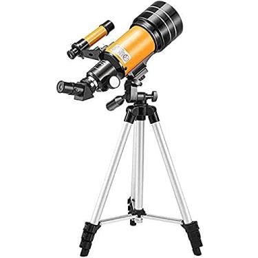 Imagem de Telescópios para adultos iniciantes telescópio refrator para adultos e adultos, telescópio portátil de viagem, telescópios astronômicos para s e astronomia começar