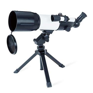 Imagem de Telescópio pequeno para iniciantes versão de atualização profissional para observação de estrelas céu e terra, uso duplo, multifuncional