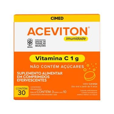 Imagem de Aceviton Vitamina C 1g 30 Comprimidos Efervecentes - NAO INFORMADO