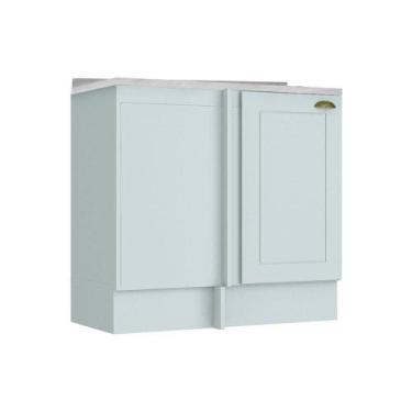 Imagem de Gabinete de Cozinha Modulado Balcão Canto Reto Americana 1Pta c/ Tampo