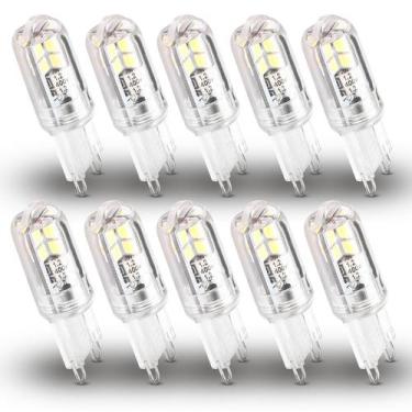 Imagem de Lâmpadas LED Xyanmc G9 2W 200LM 6000K Daylight White, pacote com 10
