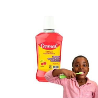 Imagem de Carmed enxag buc fr 250ml sbr melancia - Cimed