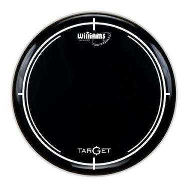 Imagem de Pele Williams Target WB2 Black 12 Filme Duplo Preta com óleo WB2-M188-