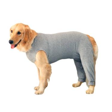 Imagem de Roupa Protetora Pós Cirúrgica Para Cachorro Corpo e Membros Posteriore