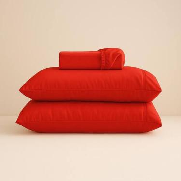 Imagem de Lençol 400 fios solteiro, casal, queen, king todos tamanhos ponto pali