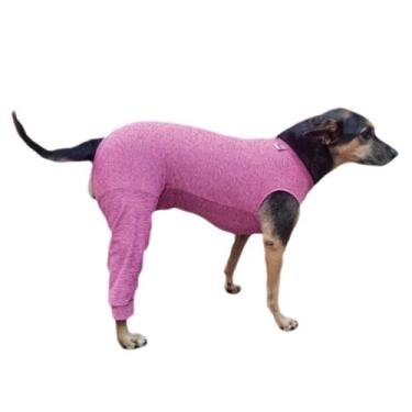 Imagem de Roupa Protetora Pós Cirúrgica Para Cachorro Corpo e Membros Posteriore