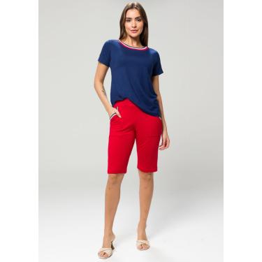 Imagem de Bermuda Pau a Pique Básica Vermelho