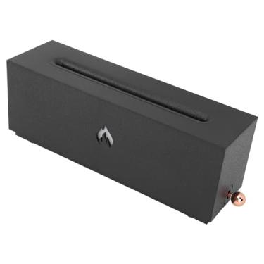 Imagem de Ailgely Névoa Colorida da Aparência da Lareira, Difusor de Ar da Chama da Luz Ambiente Umidificador da Chama 3d para o Escritório do Quarto (Preto)