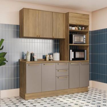 Imagem de Cozinha Compacta 3 Peças com Tampo e Torre Quente Botanic - Kappesberg