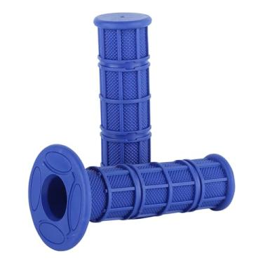 Imagem de Pegas de guidão, 1 par de manoplas de guidão de motocicleta, alça de silicone para bicicleta, alça de engrenagem fixa para motocicleta, guidão de motocicleta