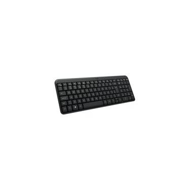Imagem de Teclado Sem Fio Logitech K250 Compacto, Teclado Numérico, Bluetooth, Resistente a Derramamentos, ABNT2, PC/Mac, Grafite - 920-013448