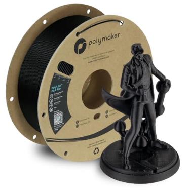 Imagem de Polymaker Filamento Pla Pro Preto, Poderoso Filamento de Impressora 3D de 1.75Mm 1Kg-Polilite Pla Filamento Pro Impressão 3D Resistente e de Alta Rigidez