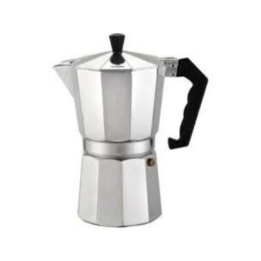 Imagem de Cafeteira Italiana Alumínio 9 Xícaras 450Ml Prata Café Cozinha 9 xícaras