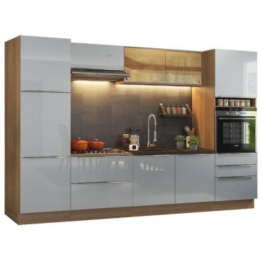 Imagem de Cozinha Completa com Armário e Balcão Lux Madesa