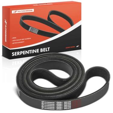 Imagem de A-Premium Correia de transmissão serpentina do motor compatível com Dodge Ram 1500 1997-2001, Ram 2500 3500 1997-2002, Durango 1998-2003, Dakota 1992-1993/1997-2003, D150, D250, D3500. , Ramcharger
