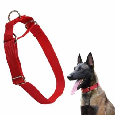 Imagem de Coleira Belga Enforcador Cor:Vermelho