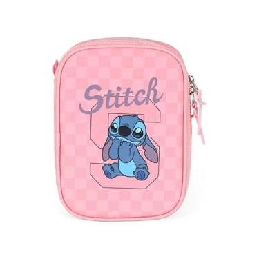 Imagem de Estojo Box, Luxcel, Stitch, Rosa