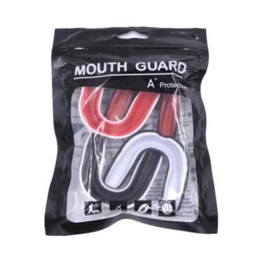 Imagem de Protetor Bucal Esportivo Slim Fit Para Adultos Proteção Dental Para Bo