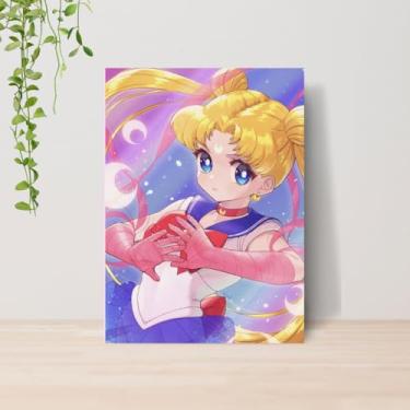 Imagem de Genérico, Quadro Sailor Anime A4 | Placa MDF 017