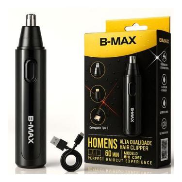 Imagem de Máquina Aparador De Pêlos Do Nariz Ouvido Sobrancelha Pro - bmax