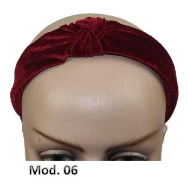 Imagem de Tiara Turbante Várias Cores E Modelos Kit 20 Unidades - Mundo das Meni