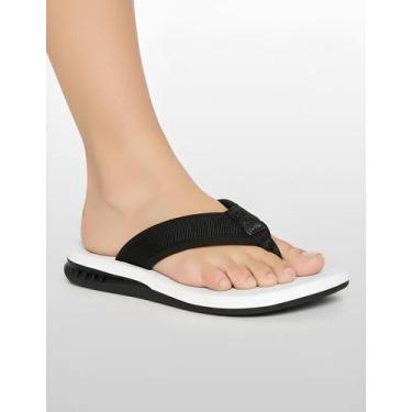 Imagem de Chinelo Masculino DuRio Ultra Premium Neo Black Espuma Conforto Esporã