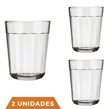 Imagem de 2 Copos Vidro Cachaça Americano Dose Shot 45ml Pinga Nadir - NADIR FIG