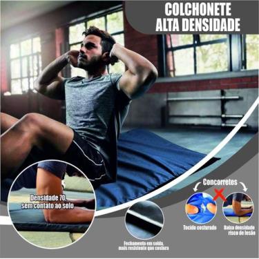 Imagem de Colchonete academia Alta Densidade Exercícios Ginástica treino tapete 