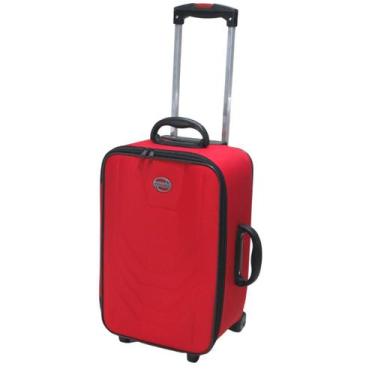 Imagem de Kit 3 Malas de Viagem Pequena de bordo Village, P, Vermelho