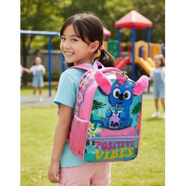 Imagem de Mochila De Costas Infantil Menina Coala Orelhinha Em Pelucia - Yepp, R