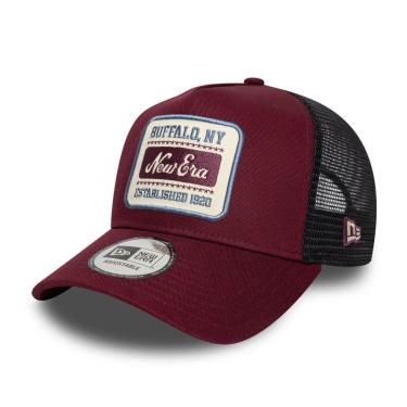 Imagem de BONE NEW ERA 9FORTY A-FRAME TRUCKER BRANDED VERMELHO-Unissex