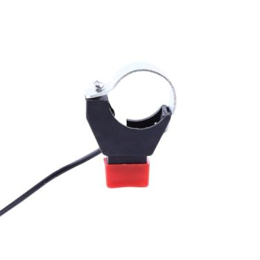 Imagem de Universal Mini Moto Quad Dirt Bike Stop Kill Switch Botão 22mm Guiador 49cc Preto Resistente Momentary Flameout Interruptor de Ignição Mini Motos Racing Fans