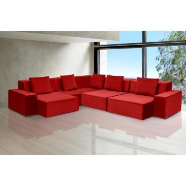 Imagem de Sofá De Canto Dubai 3,77x3,77m-verme