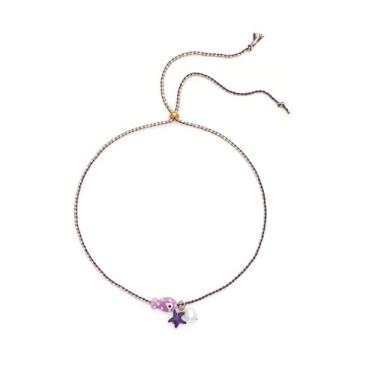 Imagem de Colar de estrela do mar, boêmio, praia, havaiano, colorido, verão, praia, costa, gargantilha para mulheres e homens, 29.5in, cerâmica, Sem Pedra Preciosa