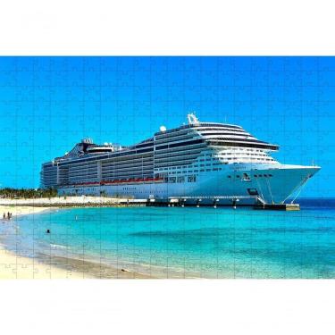 Imagem de Quebra-cabeça Inclusivo 300 Peças Navio Navegando