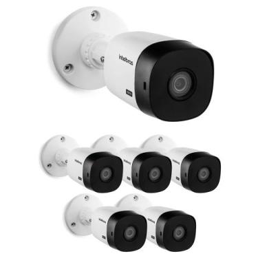 Imagem de Kit 6 Câmeras HDCVI Lite 2 Megapixels Full HD 20m VHL 1220 B Intelbras