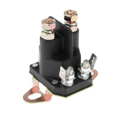 Imagem de Interruptor de relé solenoide portátil de 12 V para substituição de acessórios de trator de cortador de grama 1-8604/7075622/75622