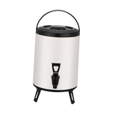 Imagem de Bothyi Distribuidor de bebidas quentes e frias Balde Multiuso Grande capacidade Balde de prático Barril de isolamento para bebidas Churrasco, 6l