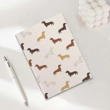 Imagem de Caderno para cães, caderno A5 para anotações de escritório, agenda de 21 x 14,7 cm, agenda de viagem, presentes para amantes de cães-4