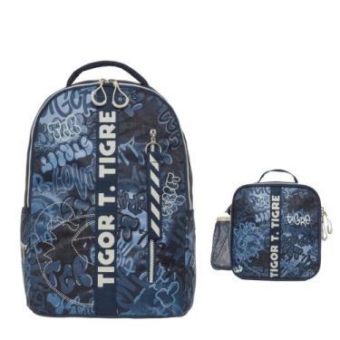 Imagem de Kit Mochila Costas Com Lancheira Tigor Street 2026 - Tigor T. Tigre